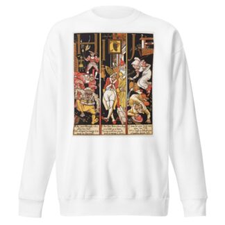 The Absurd A.B.C Pl 3 by Walter Crane Sweatshirt