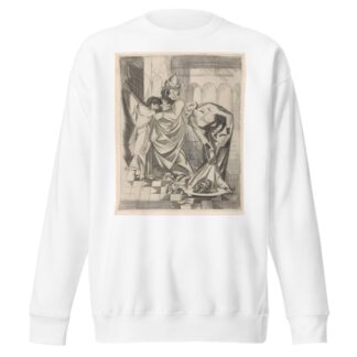 Salome, Herodes en de beul met het hoofd van Johannes de Doper by Johannes Josephus Aarts Sweatshirt