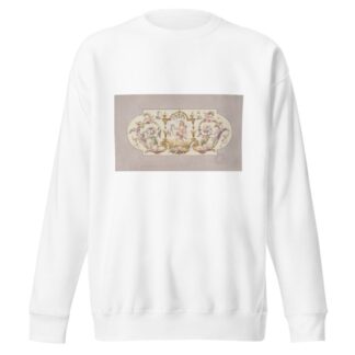 Design for a ceiling with a putto set in a border by Jules-Edmond-Charles Lachaise Sweatshirt