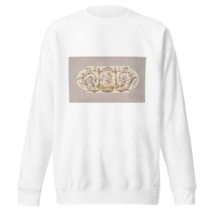 Design for a ceiling with a putto set in a border by Jules-Edmond-Charles Lachaise Sweatshirt