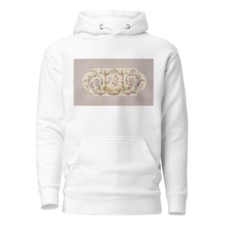 Design for a ceiling with a putto set in a border by Jules-Edmond-Charles Lachaise Hoodie