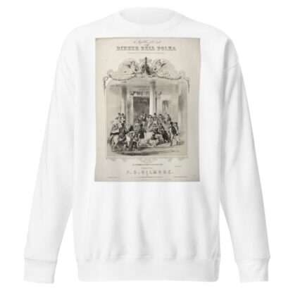 The Dinner Bell Polka – Sheet Music Cover by Winslow Homer Sweatshirt