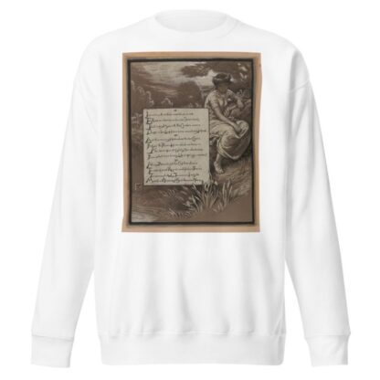 The River-Lip by Elihu Vedder Sweatshirt