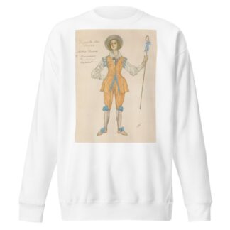 Costume Design For The May Queen III by Alexander Yakovlevich Golovin Sweatshirt
