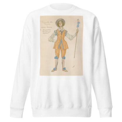 Costume Design For The May Queen III by Alexander Yakovlevich Golovin Sweatshirt
