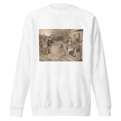 Sunday In Old Catskill by Howard Pyle Sweatshirt