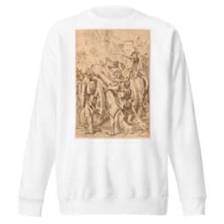 France. First step to Buonaparte’s future greatness 1795 Erster schritt zu Buonaparte’s künftige grosse by Francis Rixinger Sweatshirt