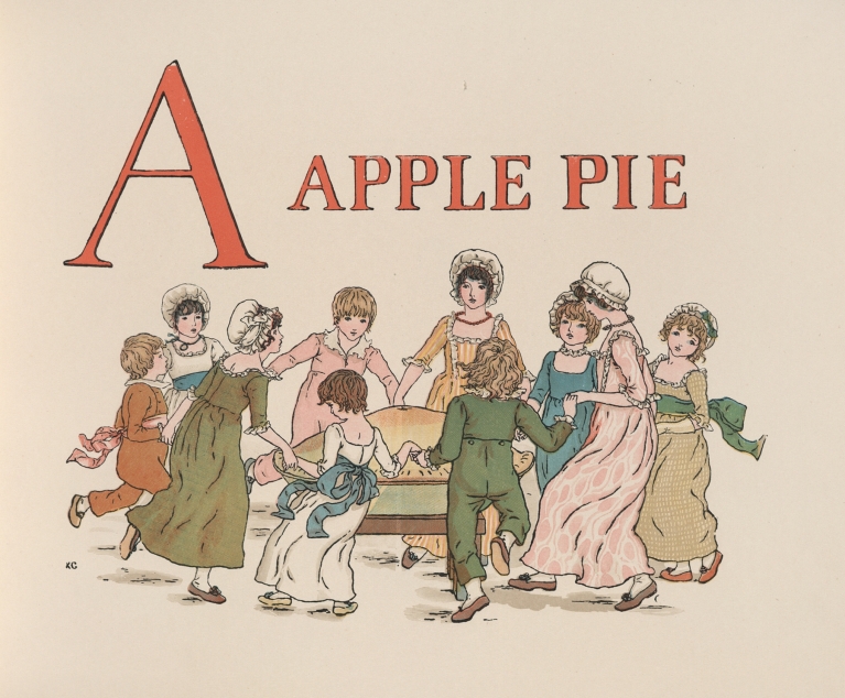 A Apple Pie Pl 01 by Kate Greenaway
