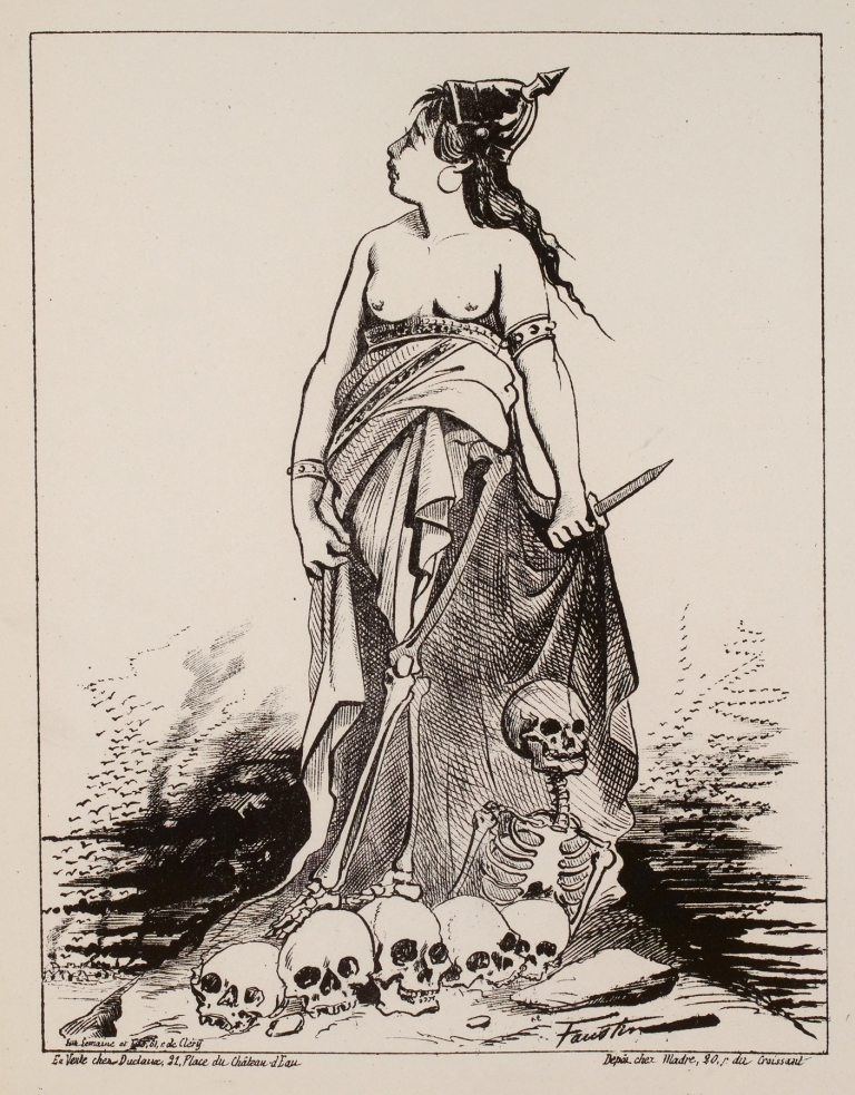 A Augusta Impératrice de toutes les Prusses by Faustin Betbeder