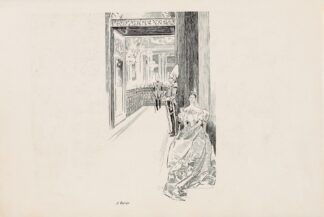 A Barrier by Charles Dana Gibson