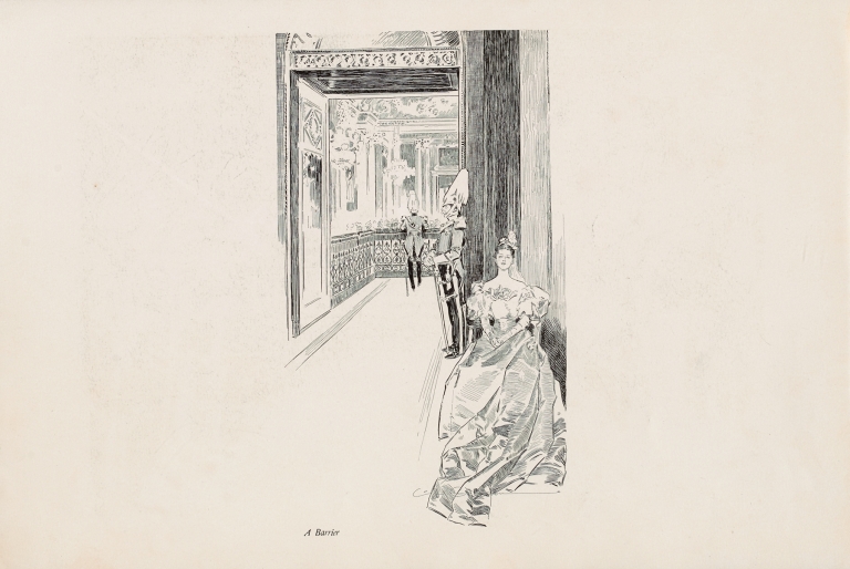 A Barrier by Charles Dana Gibson