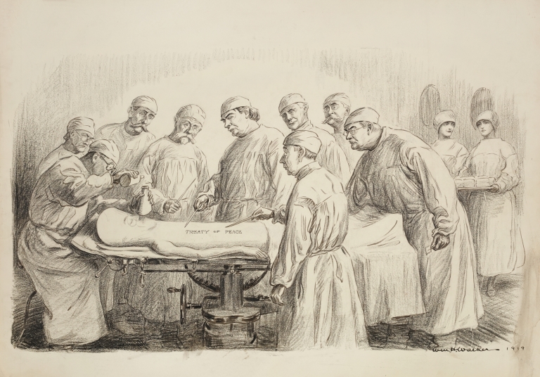 A capitol Operation. Diagnosis; League of Nations – Recovery 50-50 by William Henry Walker