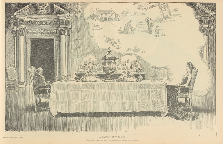 A castle in the air by Charles Dana Gibson