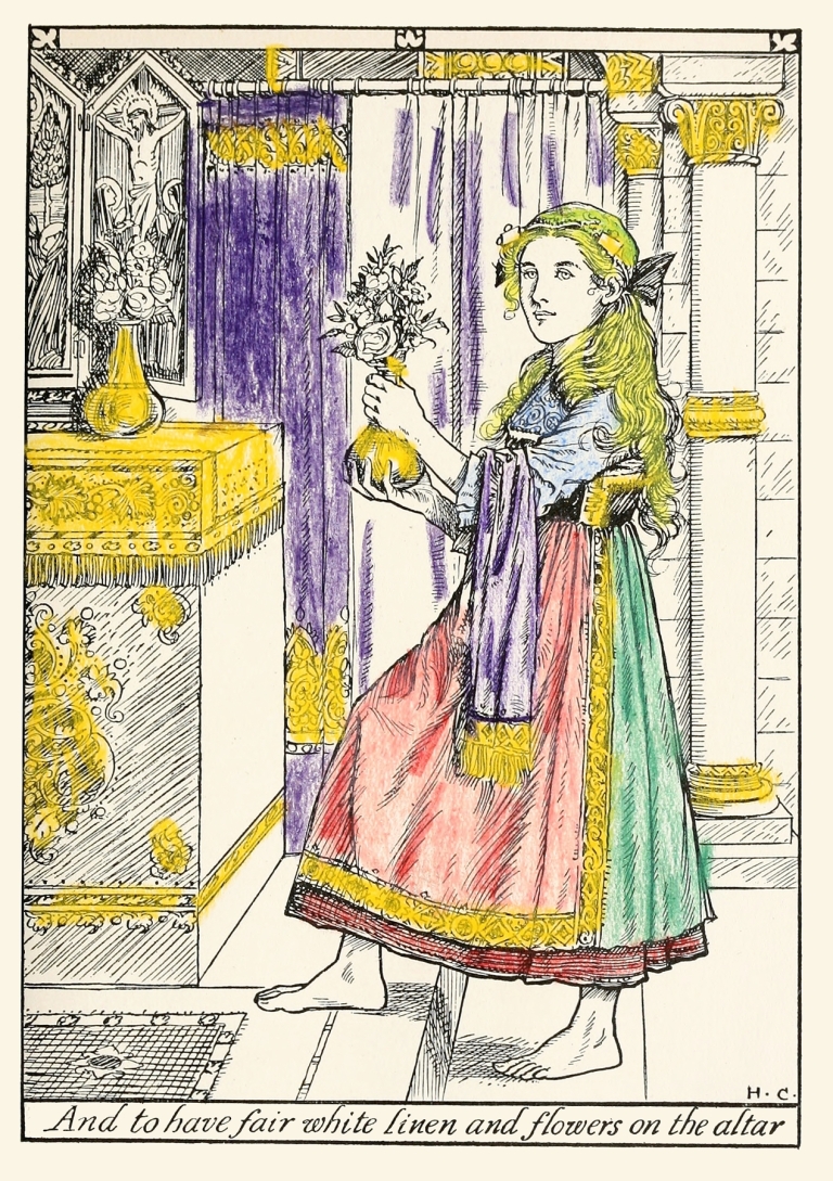 A Child’s Book of Warriors Pl 05 by Herbert Cole