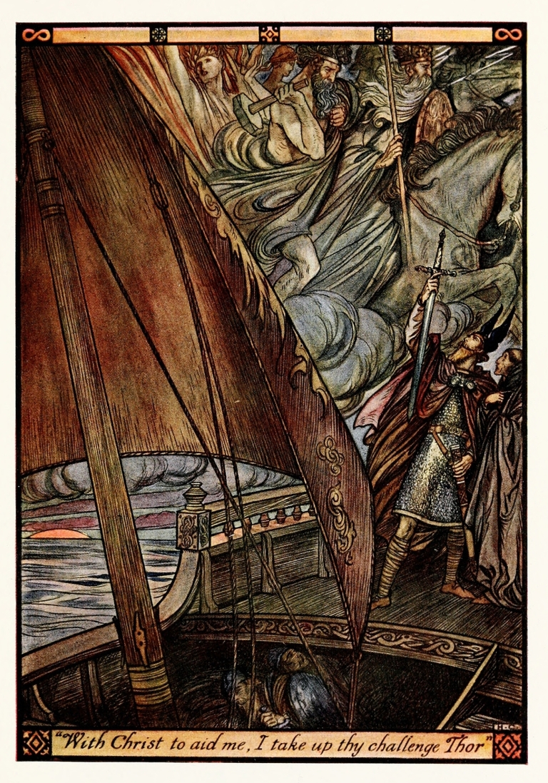 A Child’s Book of Warriors Pl 14 by Herbert Cole