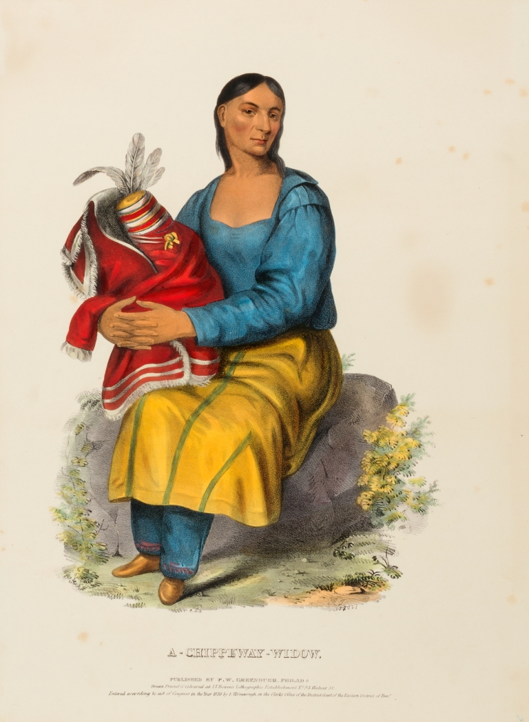 A Chippeway Widow by Charles Bird King