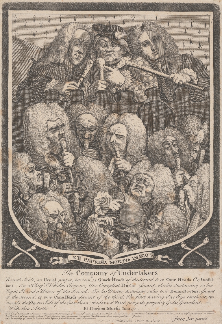 A Consultation of Physicians by William Hogarth