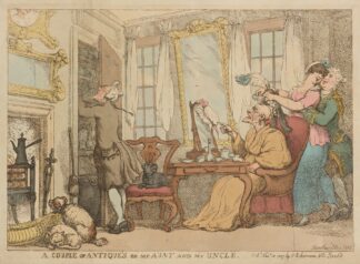 A couple of antiques, or My aunt and my uncle by Thomas Rowlandson
