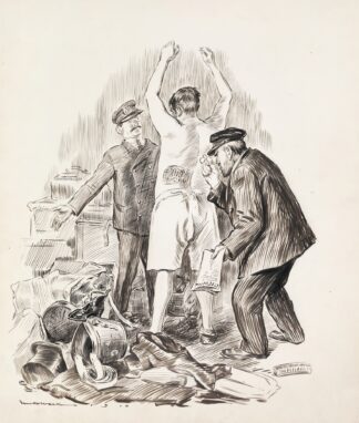 A Custom House Stickler. Take him to the appraisers office by William Henry Walker
