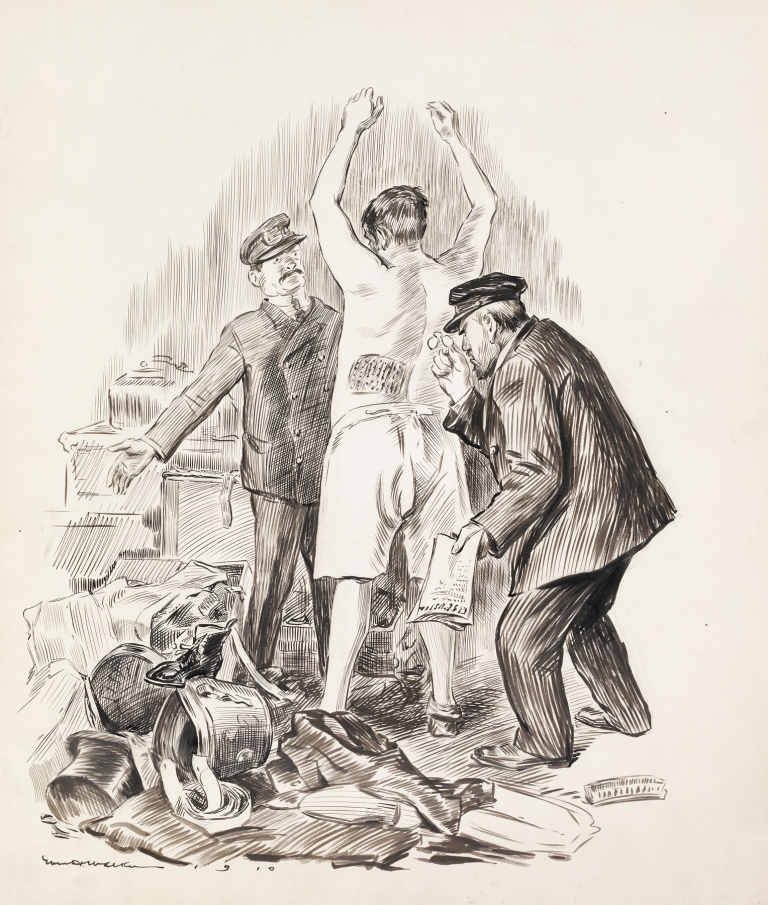 A Custom House Stickler. Take him to the appraisers office by William Henry Walker