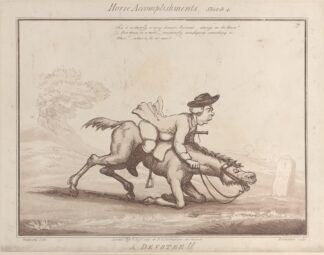 A Devotee !! by Thomas Rowlandson
