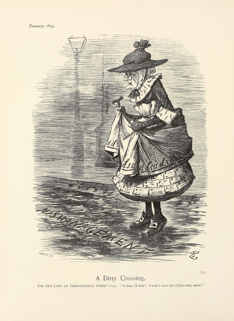 A Dirty Crossing by Sir John Tenniel