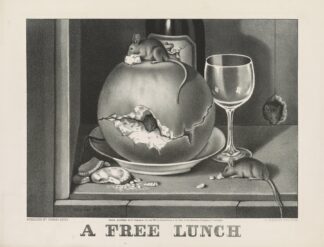 A free lunch by Currier & Ives.