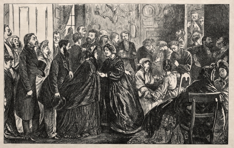 A Kettledrum in Mayfair by George Du Maurier