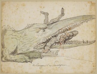 A lawyer and a sawyer by Thomas Rowlandson