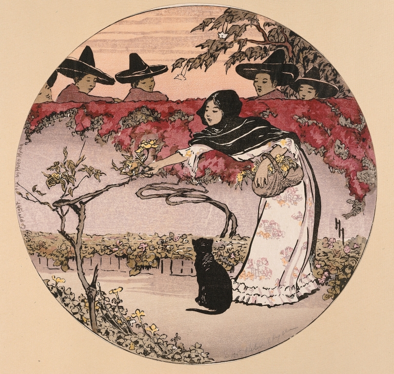 A Mexican Coquette by Helen Hyde