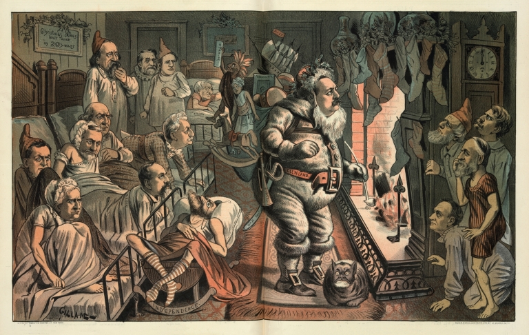 A moment of anxiety – who is going to get left by Bernhard Gillam