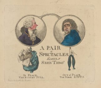A pair of spectacles easily seen thro’. by Robert Dighton
