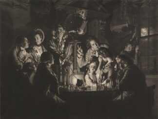 A Philosopher Shewing an Experiment on the Air Pump by Joseph Wright of Derby