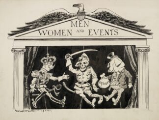 A puppet show entitled ‘Men, Women and Events’ by William Henry Walker