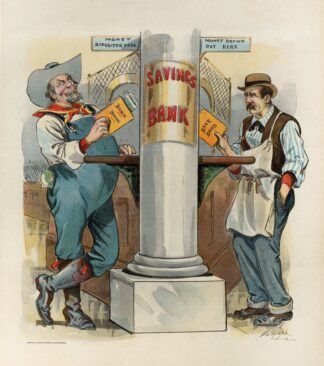 A puzzling feature of the new prosperity by Louis Dalrymple
