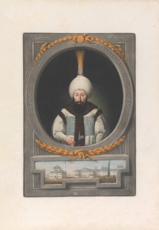 A series of portraits of the emperors of Turkey Pl.02 by John Young