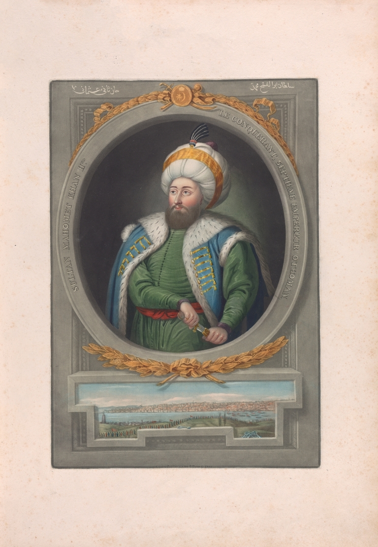 A series of portraits of the emperors of Turkey Pl.13 by John Young