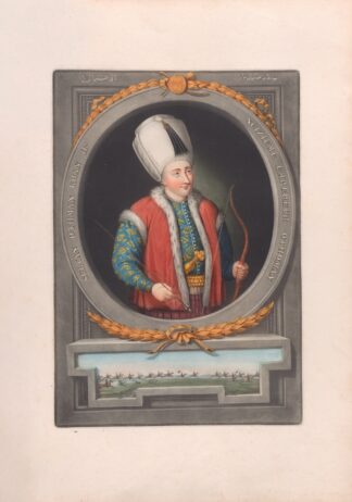 A series of portraits of the emperors of Turkey Pl.22 by John Young