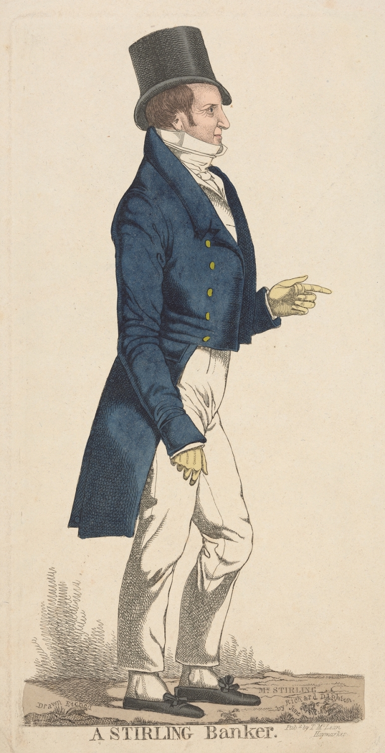 A Stirling banker by Richard Dighton