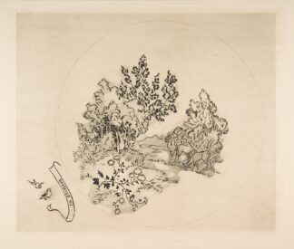 A Stream by Félix Bracquemond