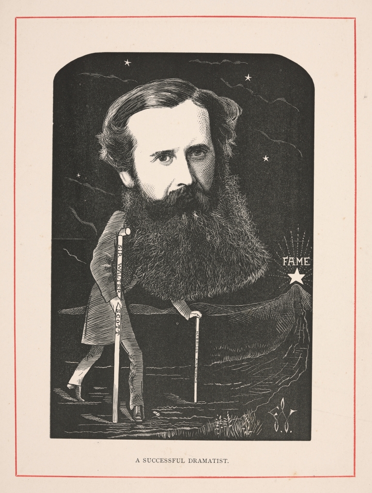 A successful dramatist [Andrew Halliday] by Frederick Waddy