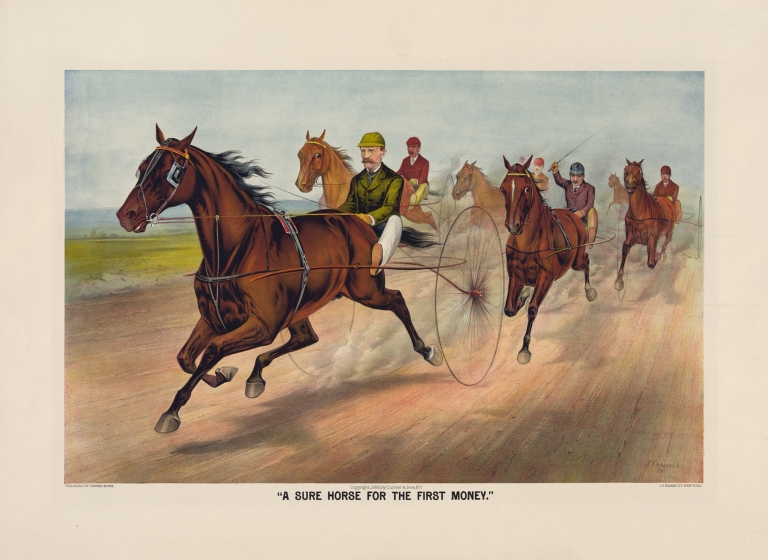 A sure horse for the first money by John Cameron