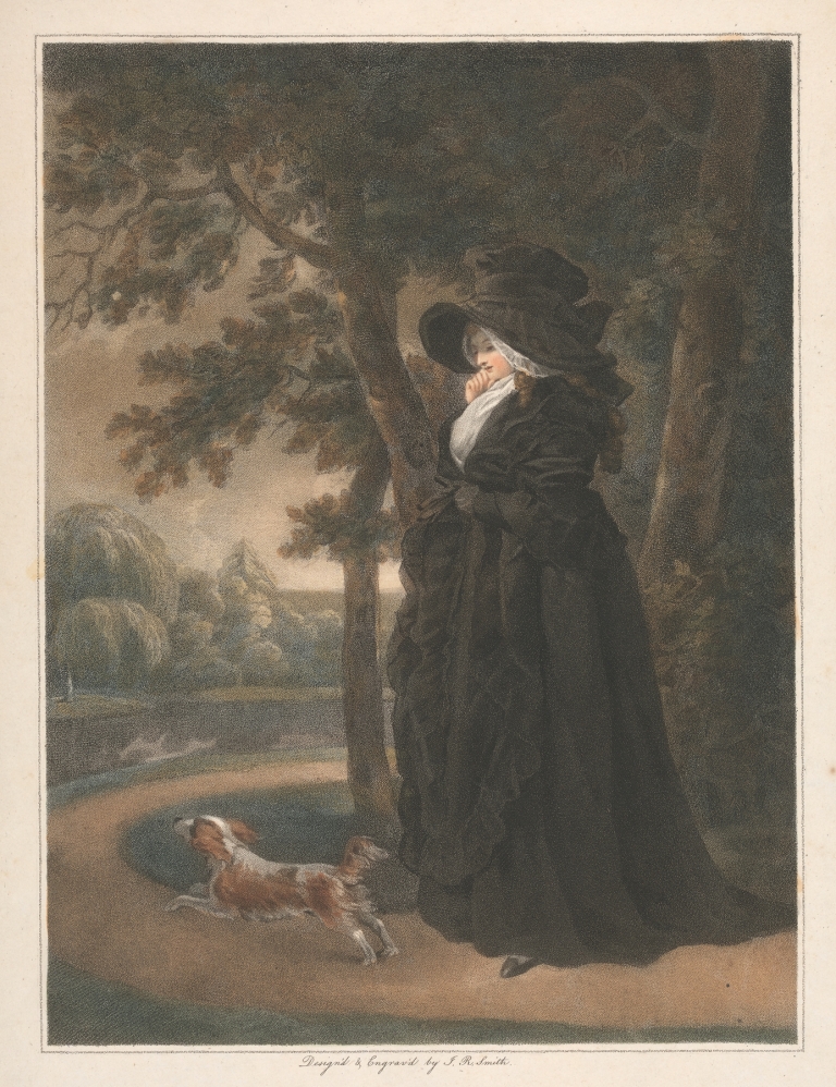 A Widow – Une Veuve by John Raphael Smith