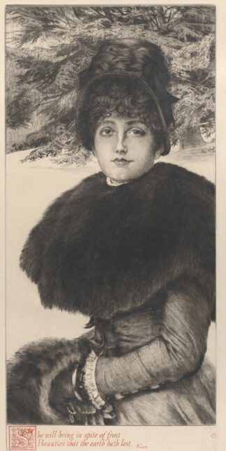 A Winter’s Walk by James Tissot