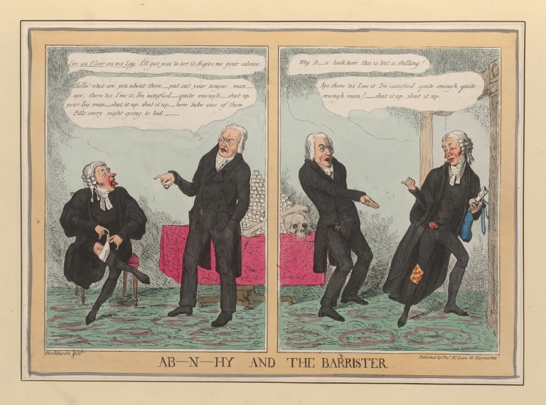 Ab-N-Hy and the Barrister by William Heath