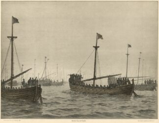 Absalons sejr over Bugislav by Christian Blache