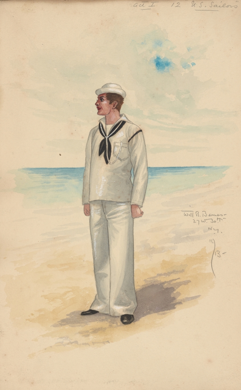 Act I-12 U.S. Sailors by Will R. Barnes