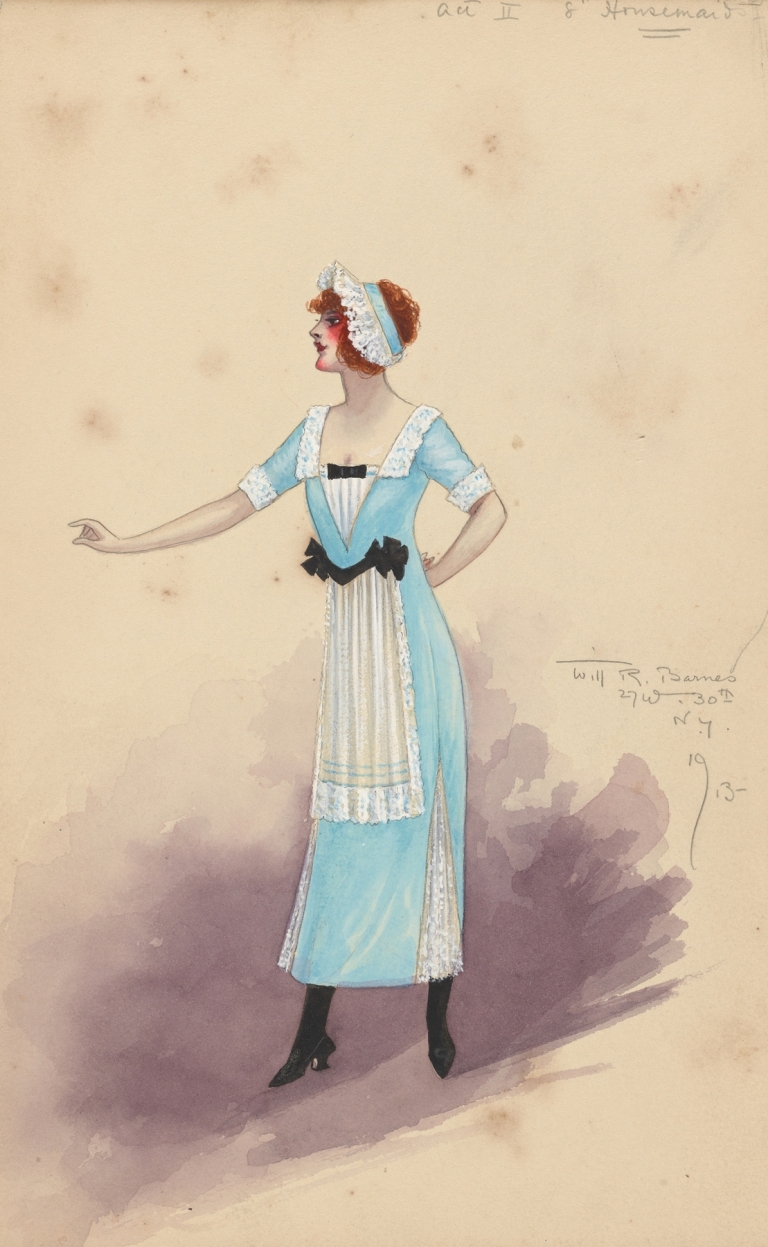 Act II-8 Housemaids by Will R. Barnes