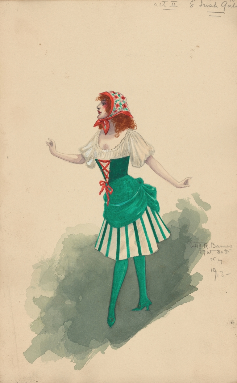 Act II-8 Irish Girls by Will R. Barnes