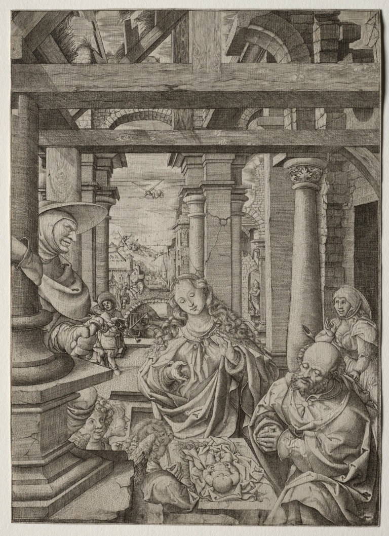 Adoration of the Shepherd by Frans Crabbe van Esplegem